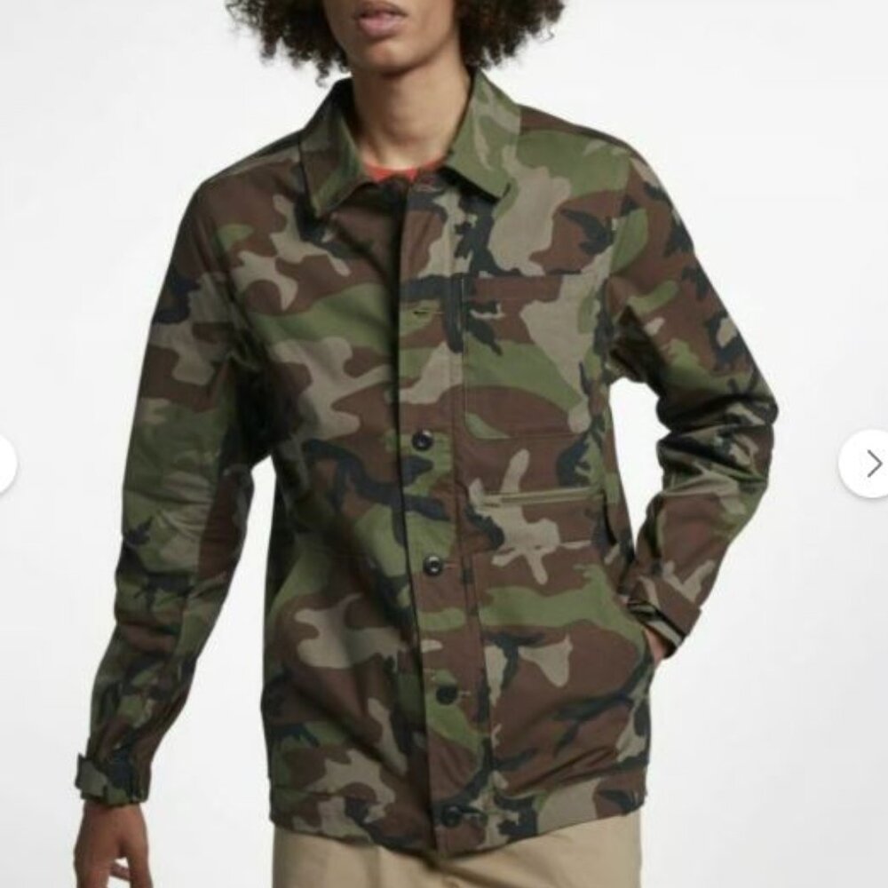 RARE Nike SB Camo Chore Jacket XL